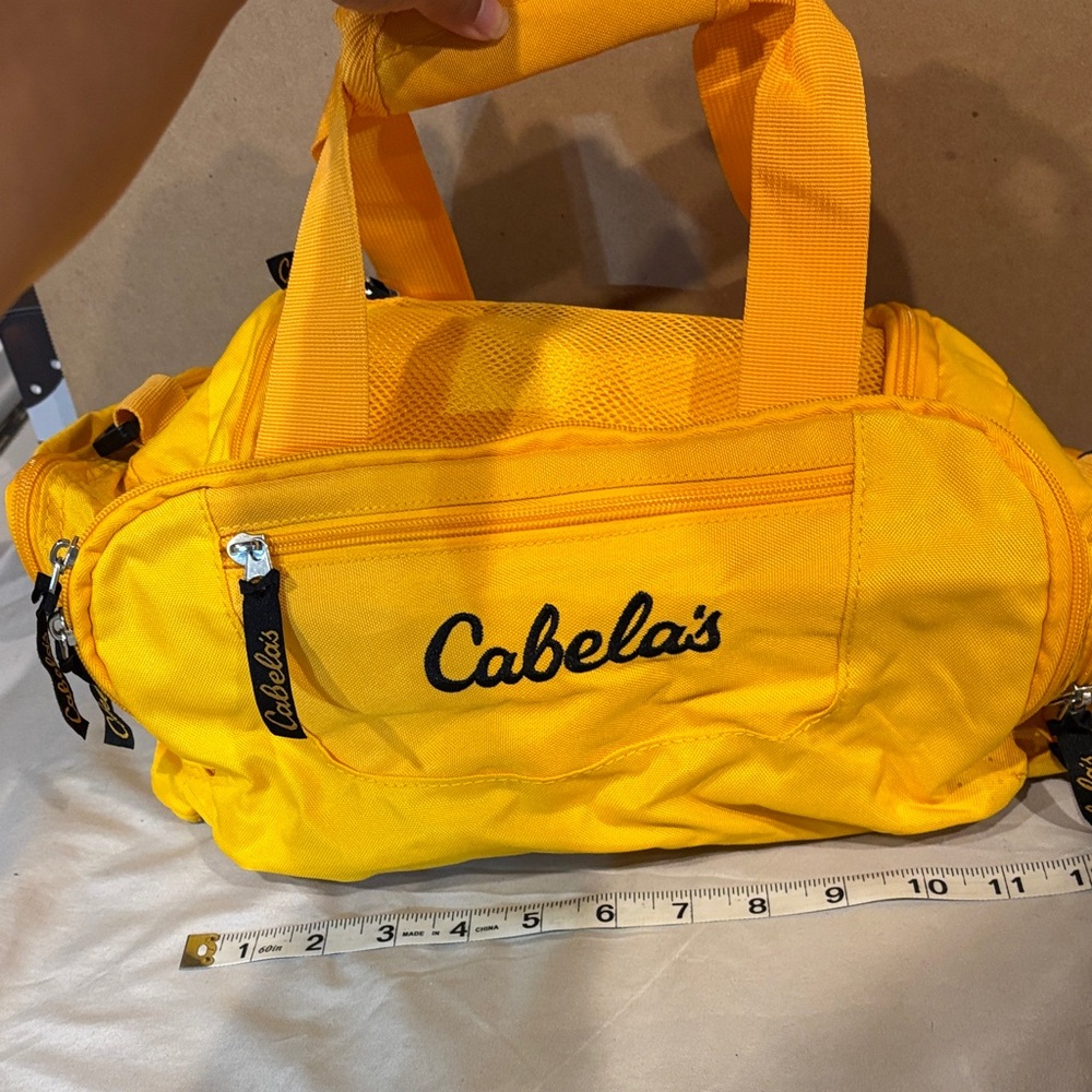 Cabela's Vibrant Yellow Mini Utility Bag